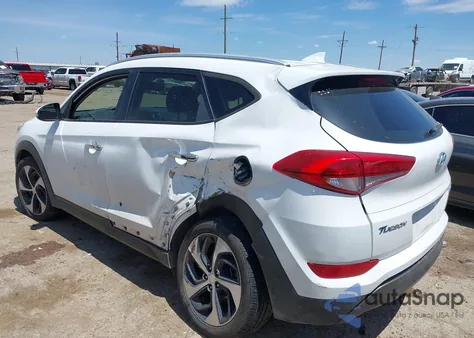 2016 Hyundai Tucson Limited from USA, damaged, VIN KM8J3CA23GU033800